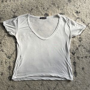 White brandy melville tshirt